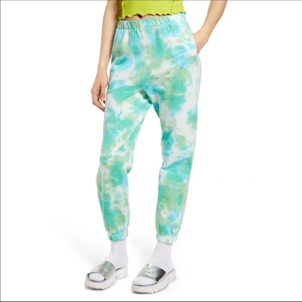 BP Tie Dye Classic Elastic Waist Joggers Women’s Size Medium NWT